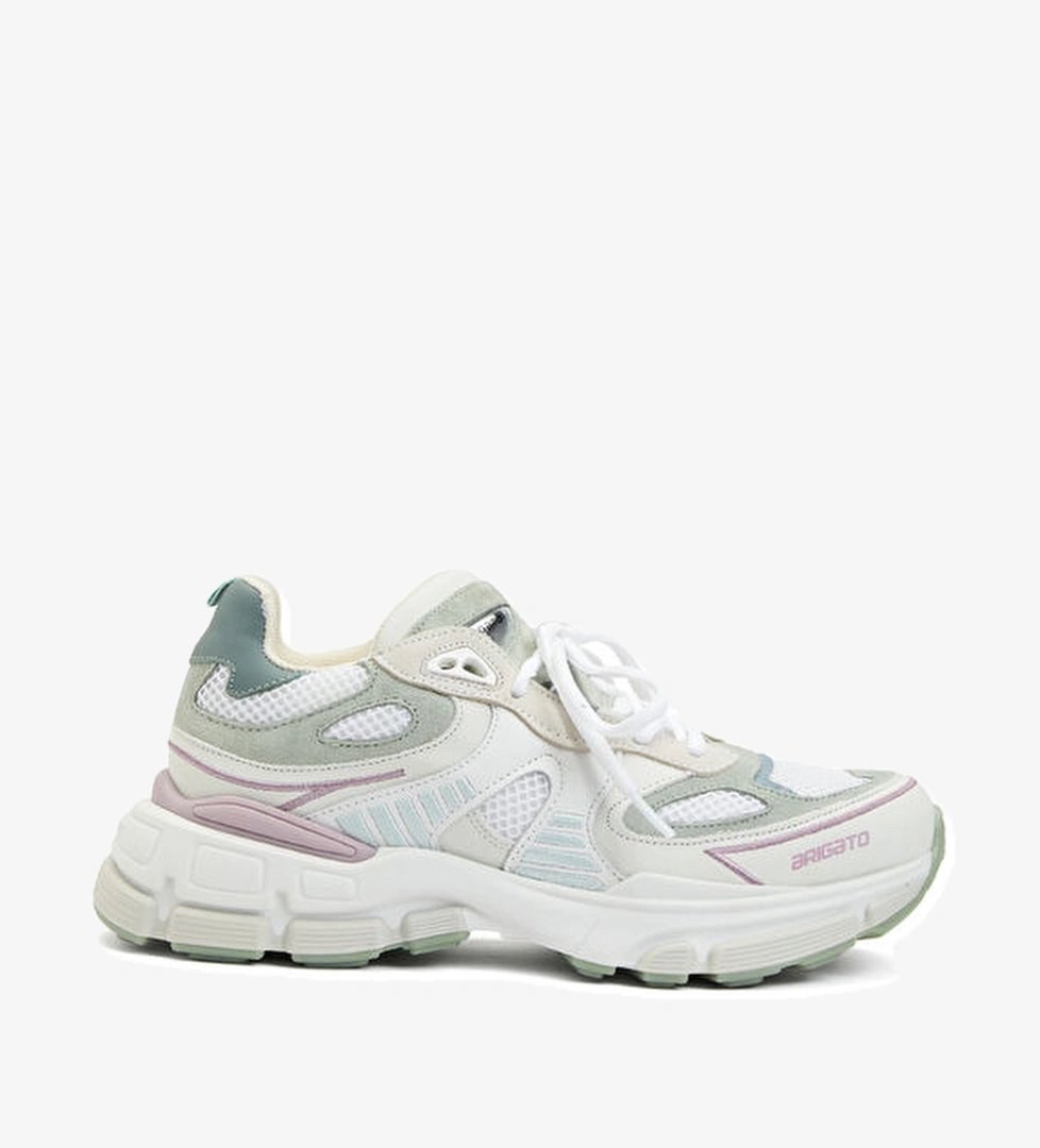 Sphere Runner Beyaz Kadın Deri Sneaker - Görsel 1