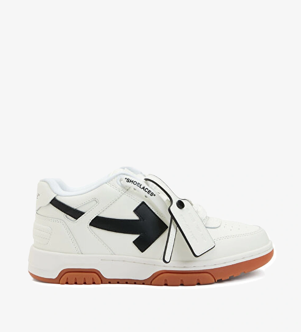 Off-white Beyaz Logo Detaylı Kadın Deri Sneaker model görseli
