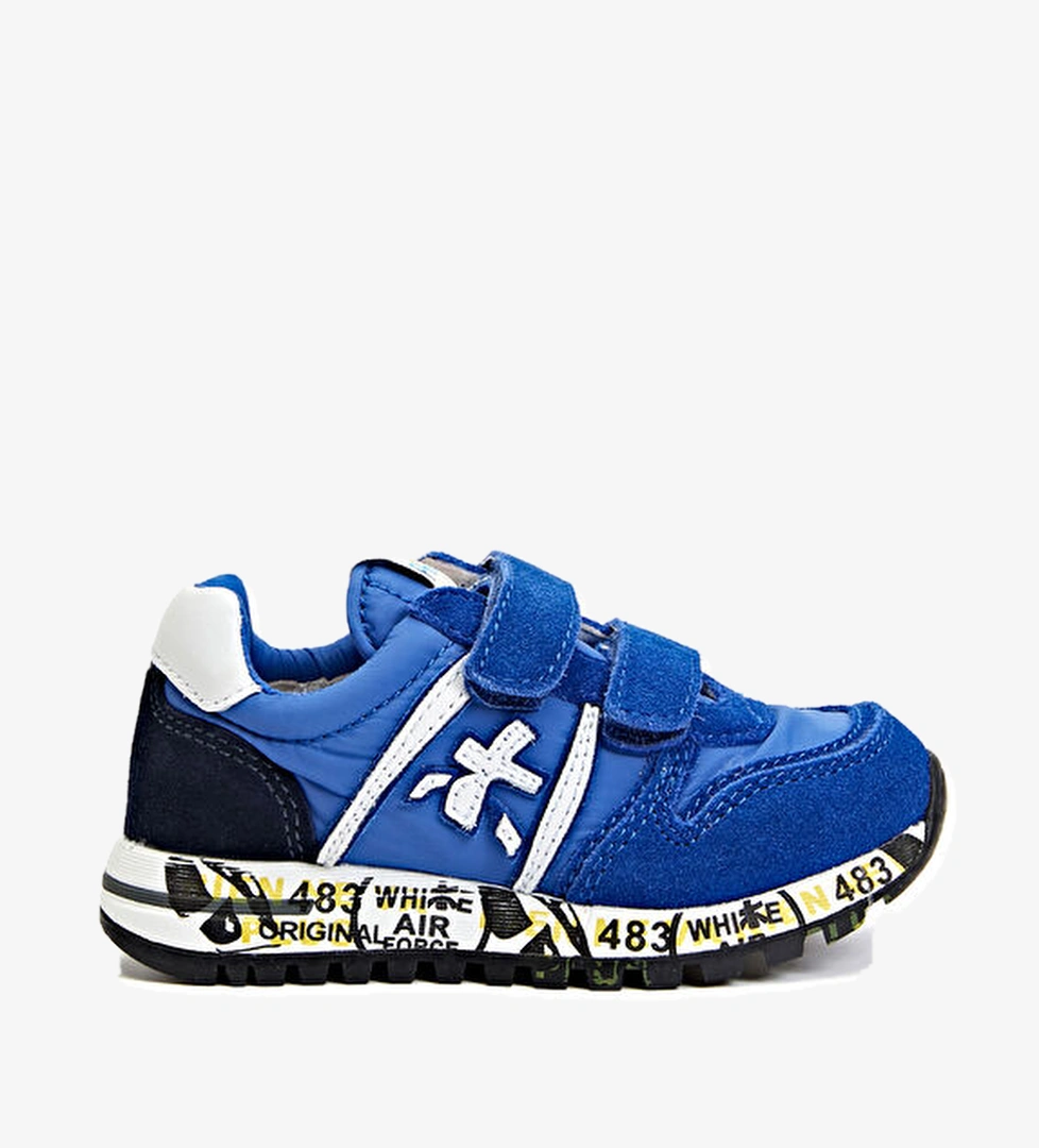 Premiata Mavi Erkek Çocuk Deri Sneaker model görseli