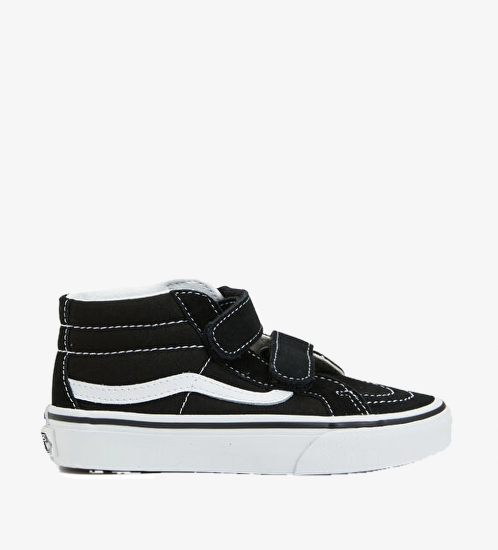 Vans SK8 Mid Reissue Siyah Beyaz Unisex Çocuk Sneaker model görseli