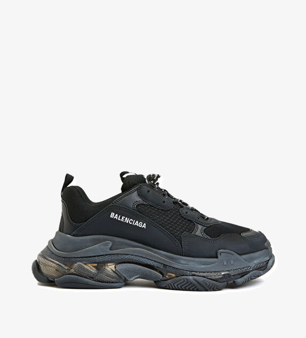 Balenciaga Triple S Siyah Erkek Sneaker model görseli