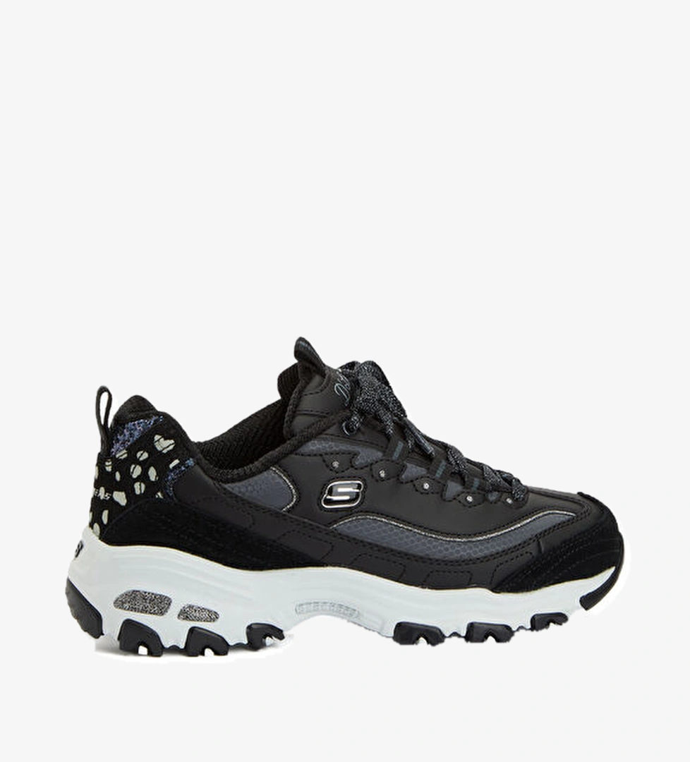 D'Lites Siyah Beyaz Kadın Sneaker - Görsel 1