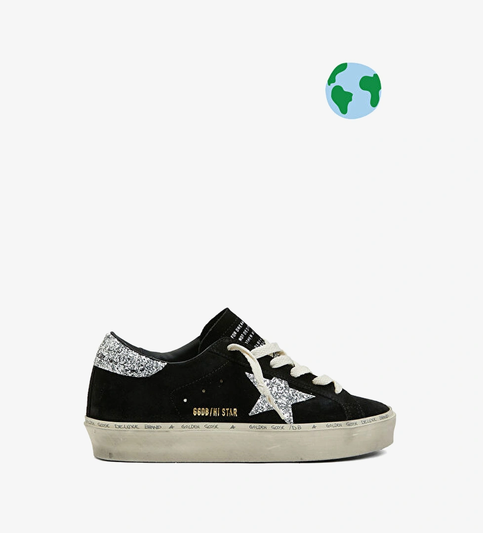 Golden Goose Siyah Gümüş Golden Goose Hi