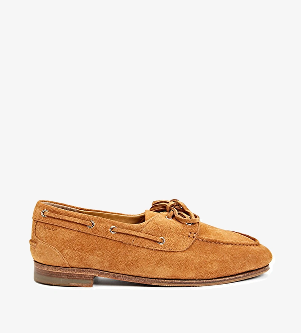 Taba Kadın Deri Loafer - Görsel 1