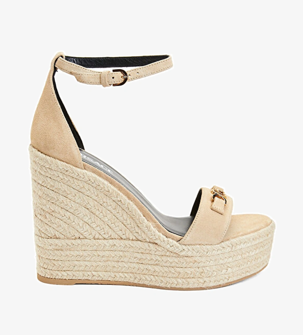 Versace Camel Kadın Deri Espadril model görseli