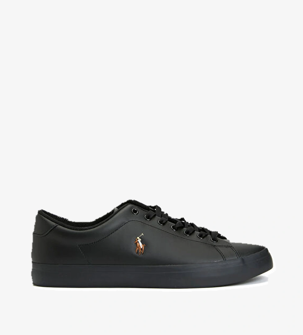 Polo Ralph Lauren Siyah Erkek Deri Sneaker model görseli