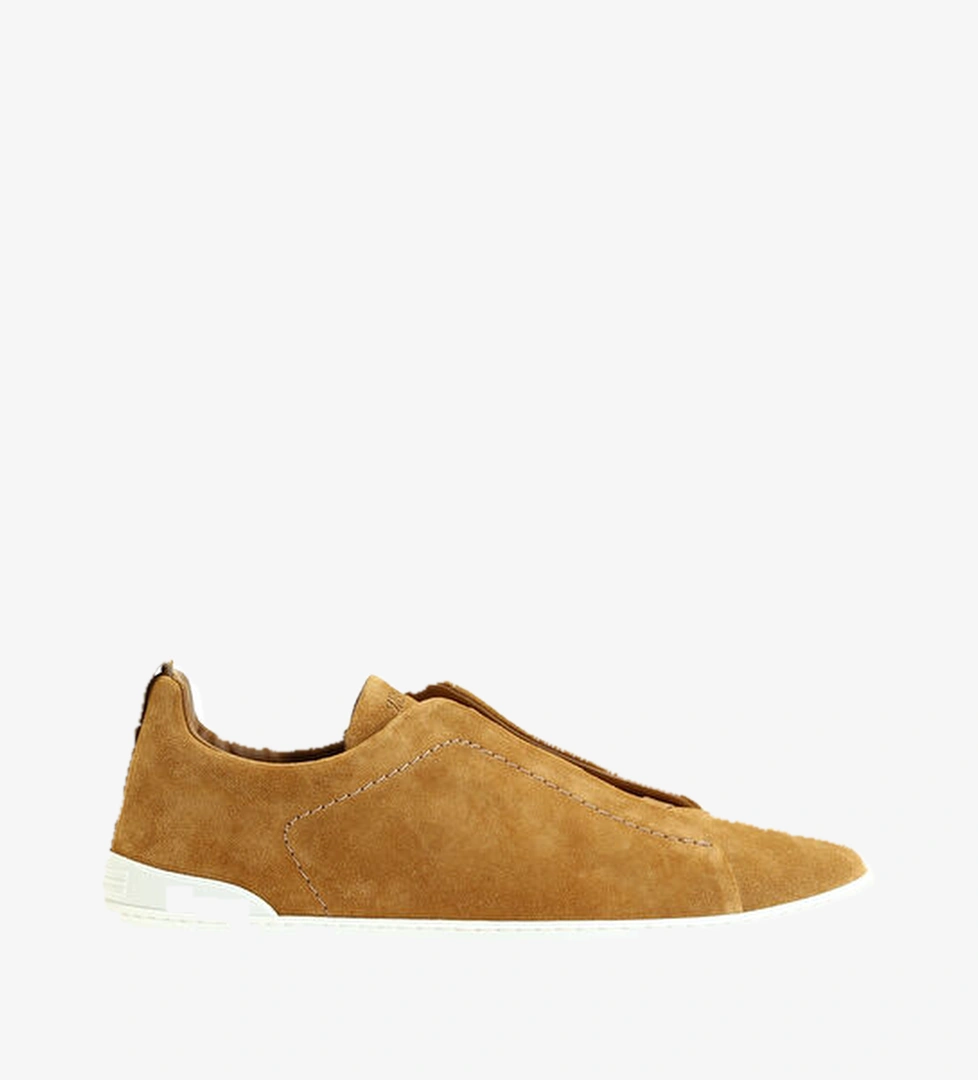 Zegna Bej Erkek Deri Sneaker model görseli