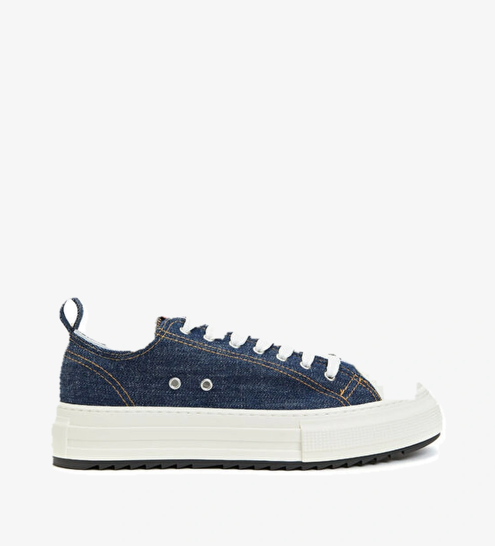 Mavi Erkek Denim Sneaker - Görsel 1