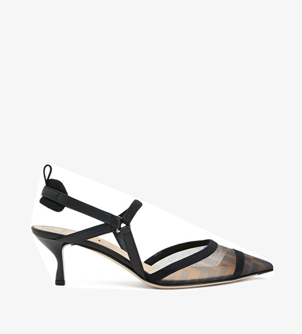 Colibri Lite Siyah Topuklu Ayakkabı - Görsel 1