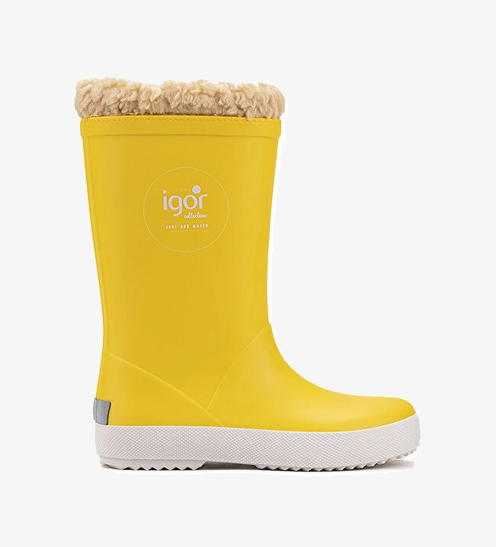 Igor Splash Nautico Borreguito Sarı Unisex Çocuk Bot model görseli