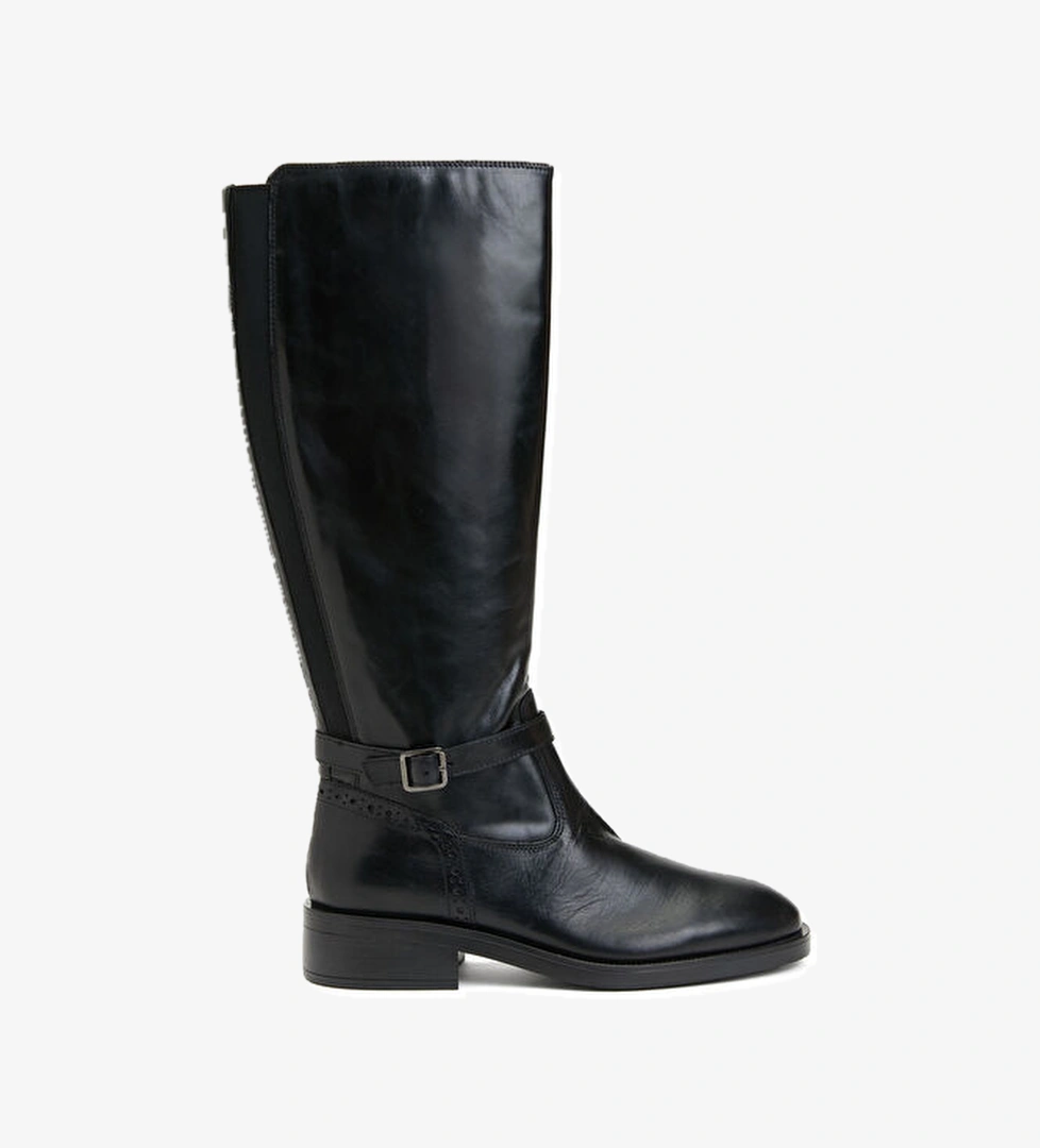 George Hogg George Hogg Siyah Kadın Deri Çizme Bot | Beymen Siyah - 1. görsel