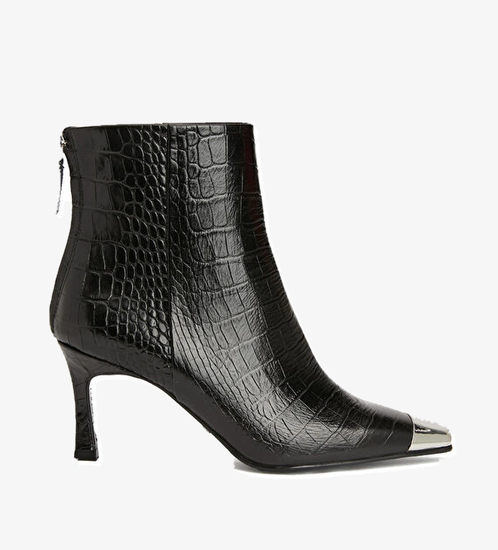 Network Siyah Kadın Deri Bot model görseli