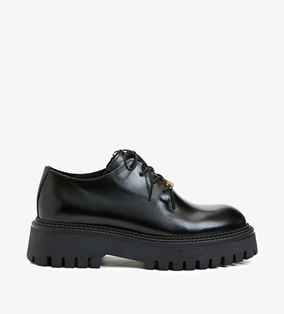 Network Network Siyah Kadın Deri Ayakkabı Casual Ayakkabı | Beymen Siyah - 1. görsel