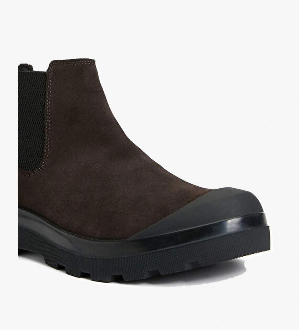 Network Kahverengi Erkek Deri Bot model görseli