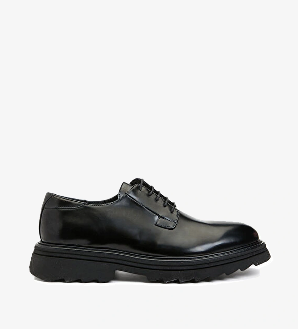 Network Network Siyah Erkek Deri Ayakkabı Beymen'de! Siyah - 1. görsel