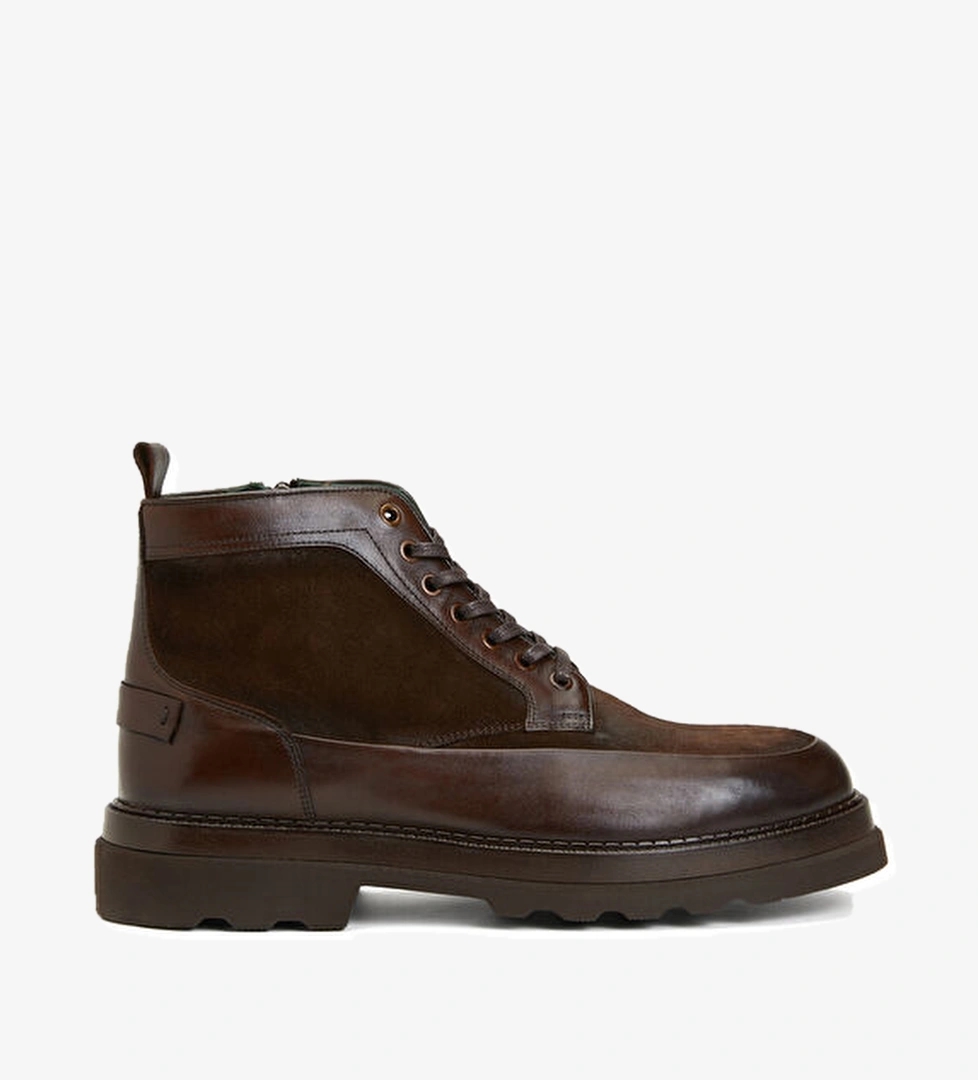 George Hogg Kahverengi Erkek Deri Bot model görseli