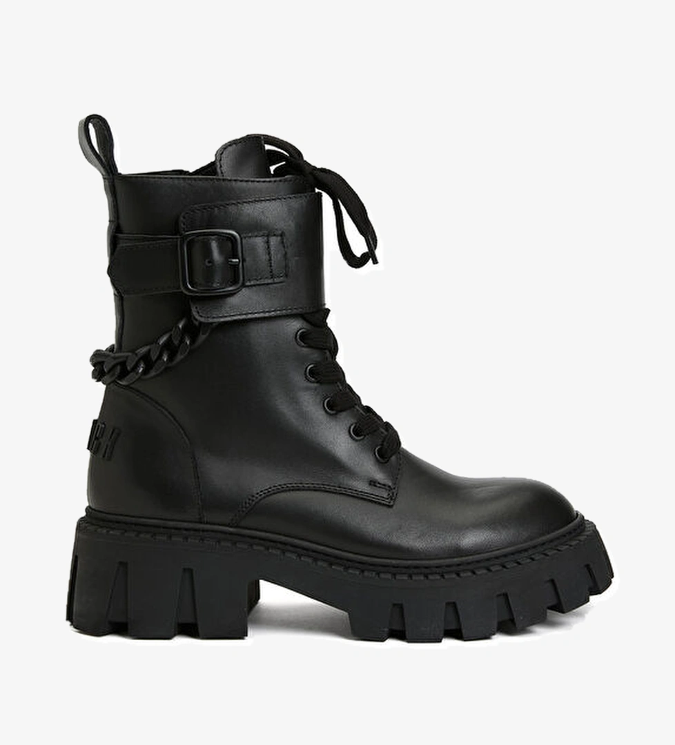 Divarese Divarese Siyah Kadın Deri Bot | Beymen Siyah - 1. görsel