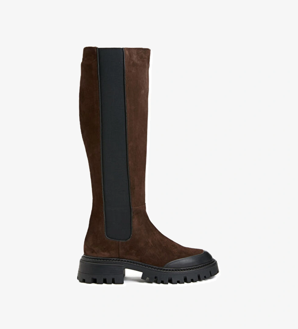 Divarese Divarese Kahverengi Kadın Süet Çizme Beymen'de! Kahverengi - 1. görsel