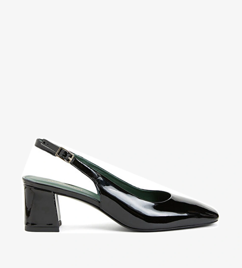 George Hogg Siyah Deri Gova model görseli