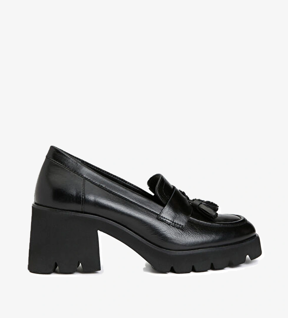 Divarese Divarese Siyah Kadın Deri Loafer Casual Ayakkabı | Beymen Siyah - 1. görsel