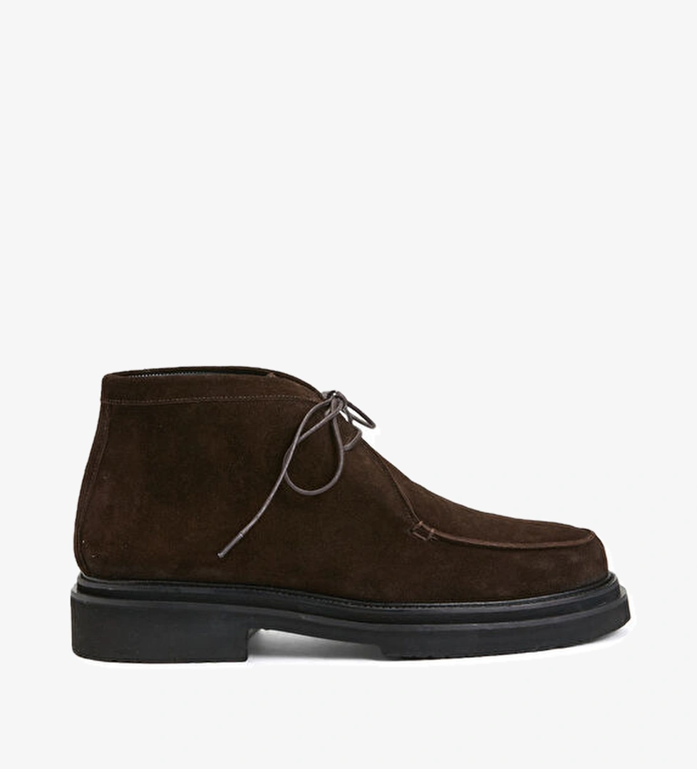 Kahverengi Erkek Deri Bot - Görsel 1