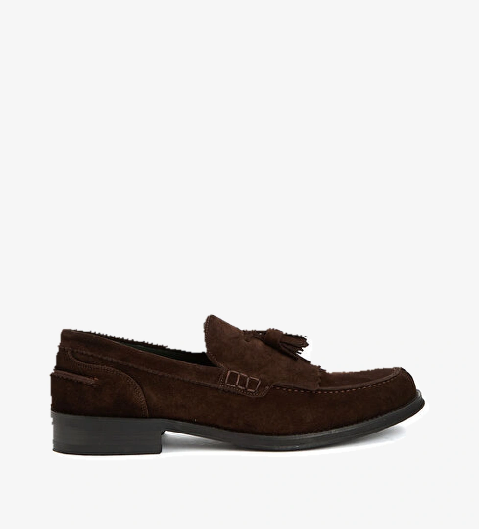 George Hogg Acı Kahve Erkek Deri Loafer model görseli