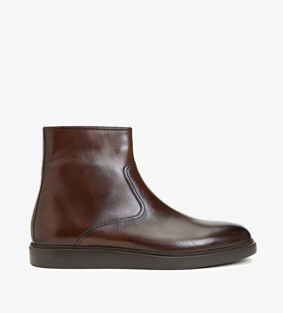 Divarese Divarese Kahverengi Erkek Deri Bot | Beymen Kahverengi - 1. görsel