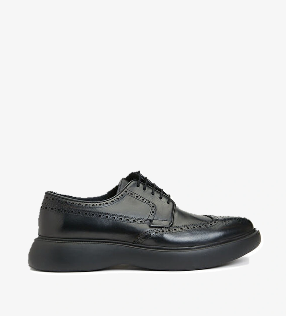 Divarese Divarese Siyah Erkek Deri Ayakkabı Casual Ayakkabı | Beymen Siyah - 1. görsel