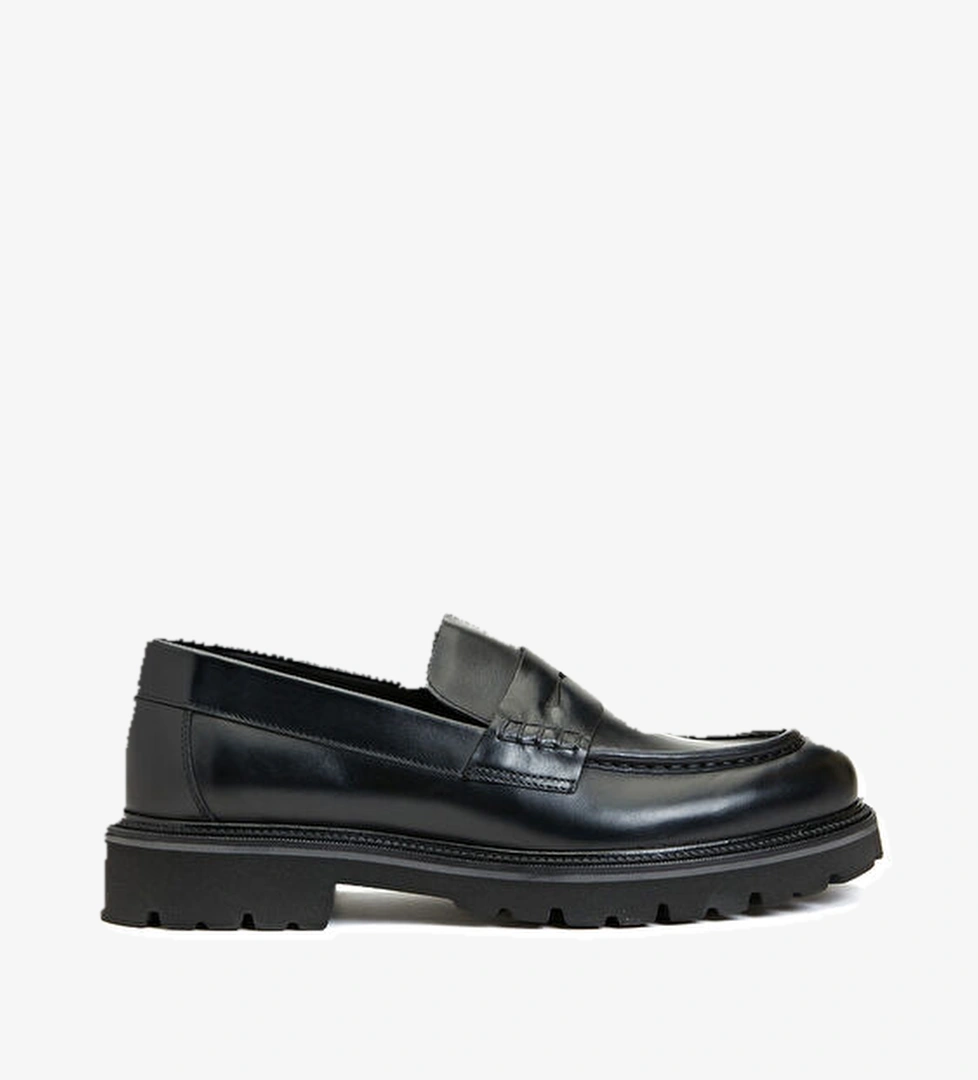 Divarese Divarese Siyah Erkek Deri Loafer Casual Ayakkabı | Beymen Siyah - 1. görsel