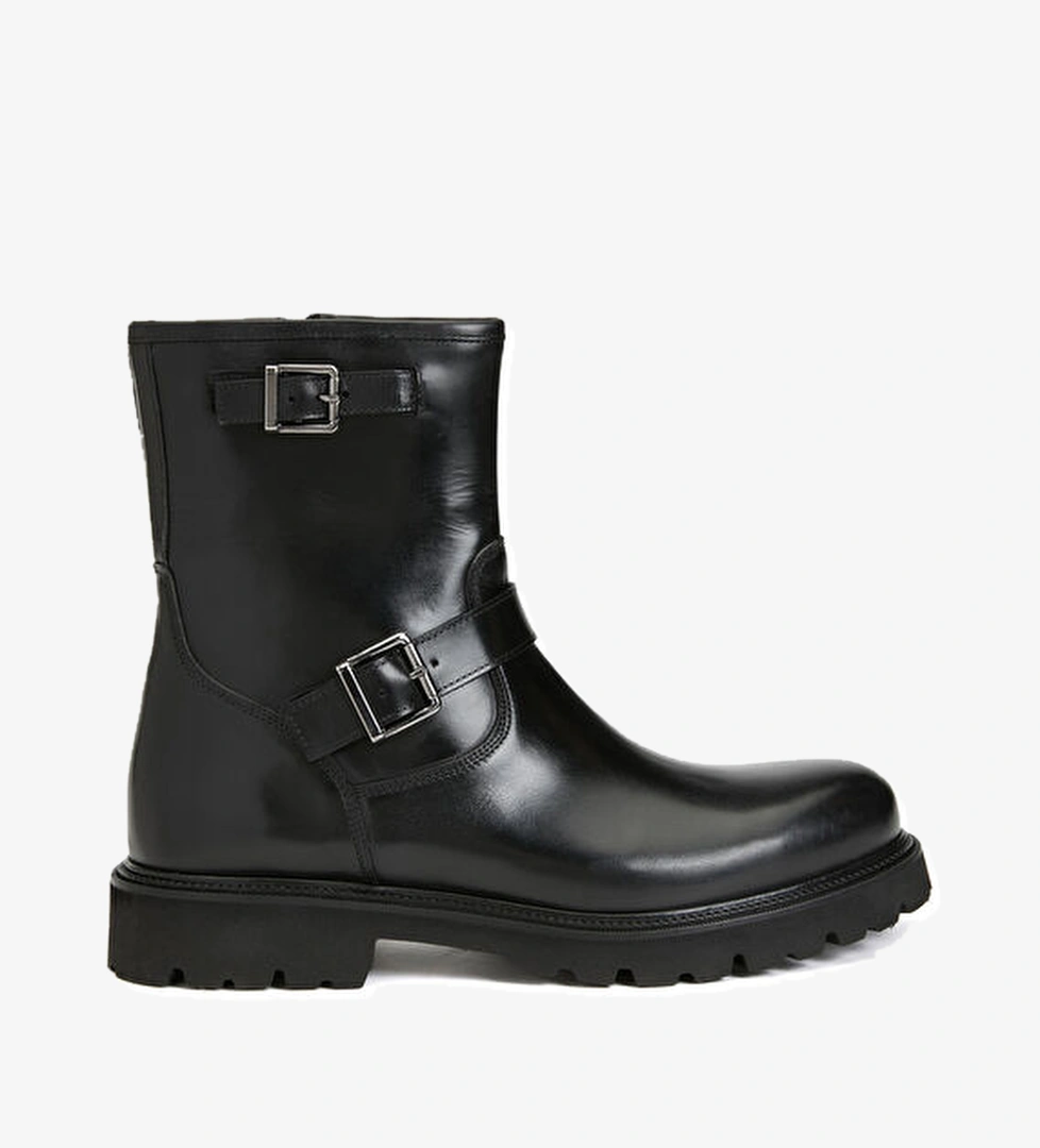 Divarese Divarese Siyah Erkek Deri Bot | Beymen Siyah - 1. görsel