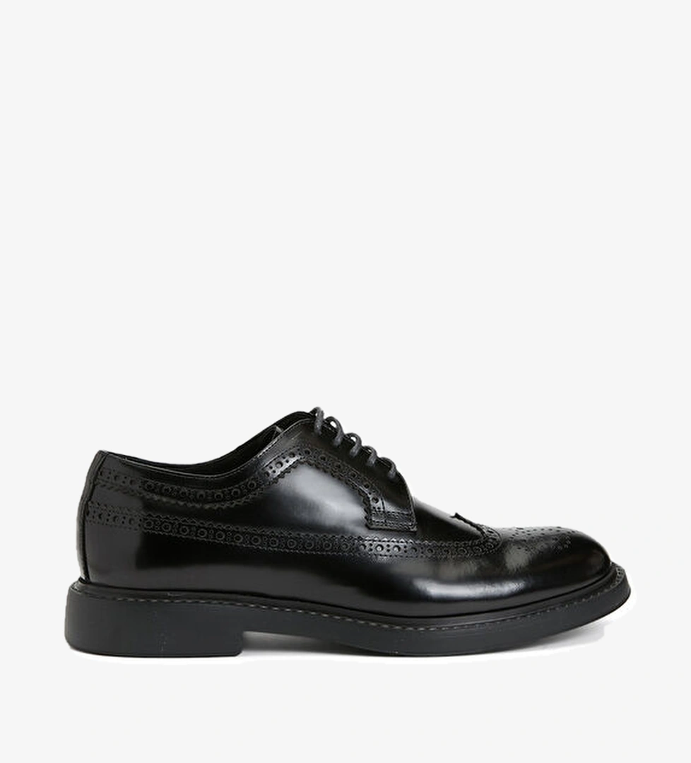 Divarese Divarese Siyah Erkek Deri Ayakkabı Beymen'de! Siyah - 1. görsel