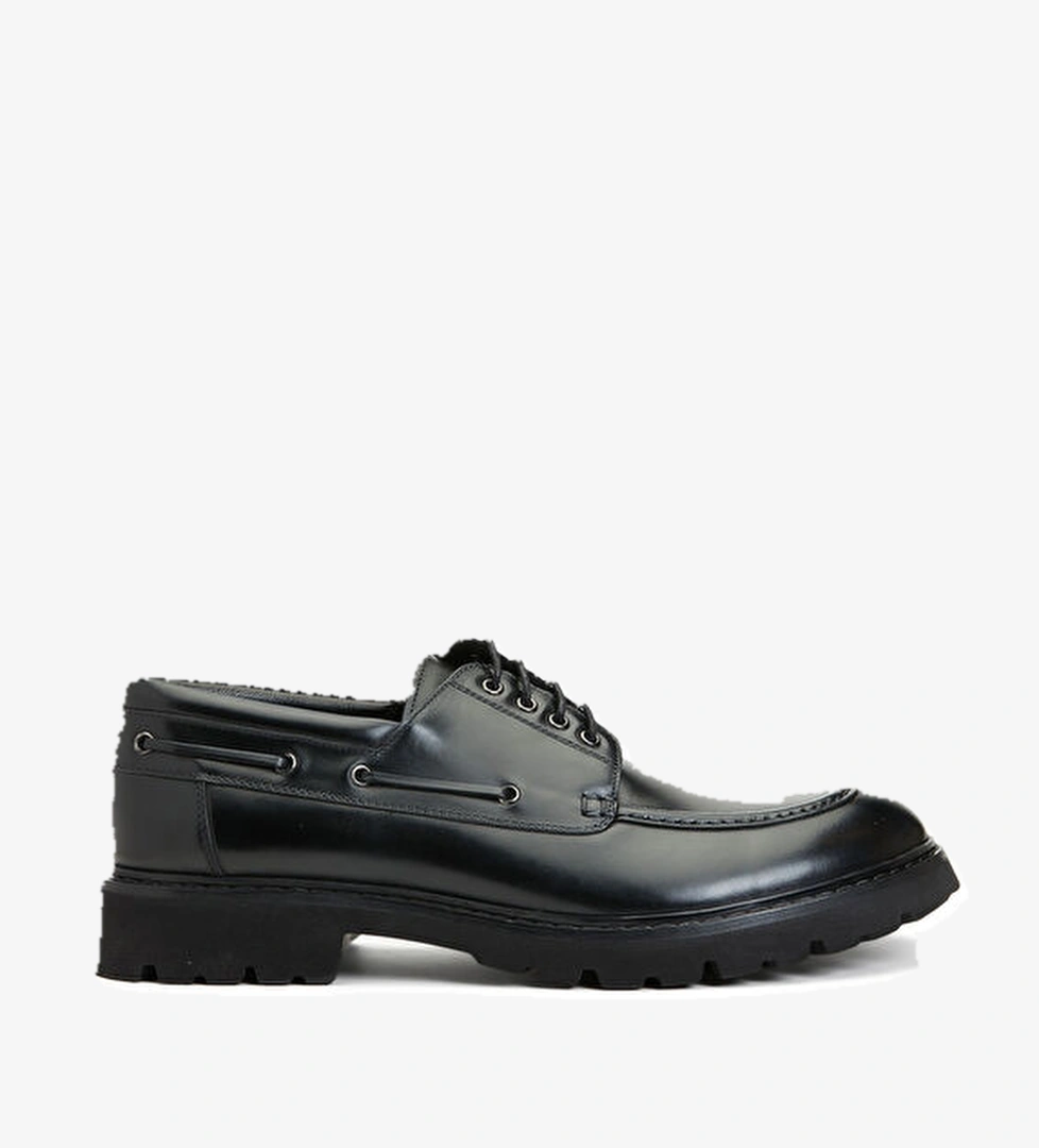 Divarese Divarese Siyah Erkek Deri Ayakkabı Casual Ayakkabı | Beymen Siyah - 1. görsel