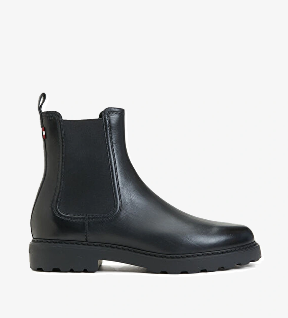 Bally Siyah Erkek Deri Bot model görseli