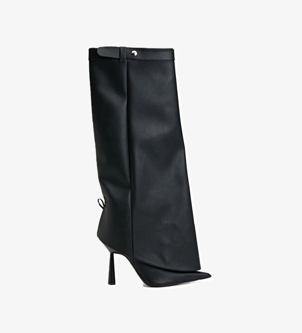 Gia Borghini Flor Siyah Kadın Çizme model görseli