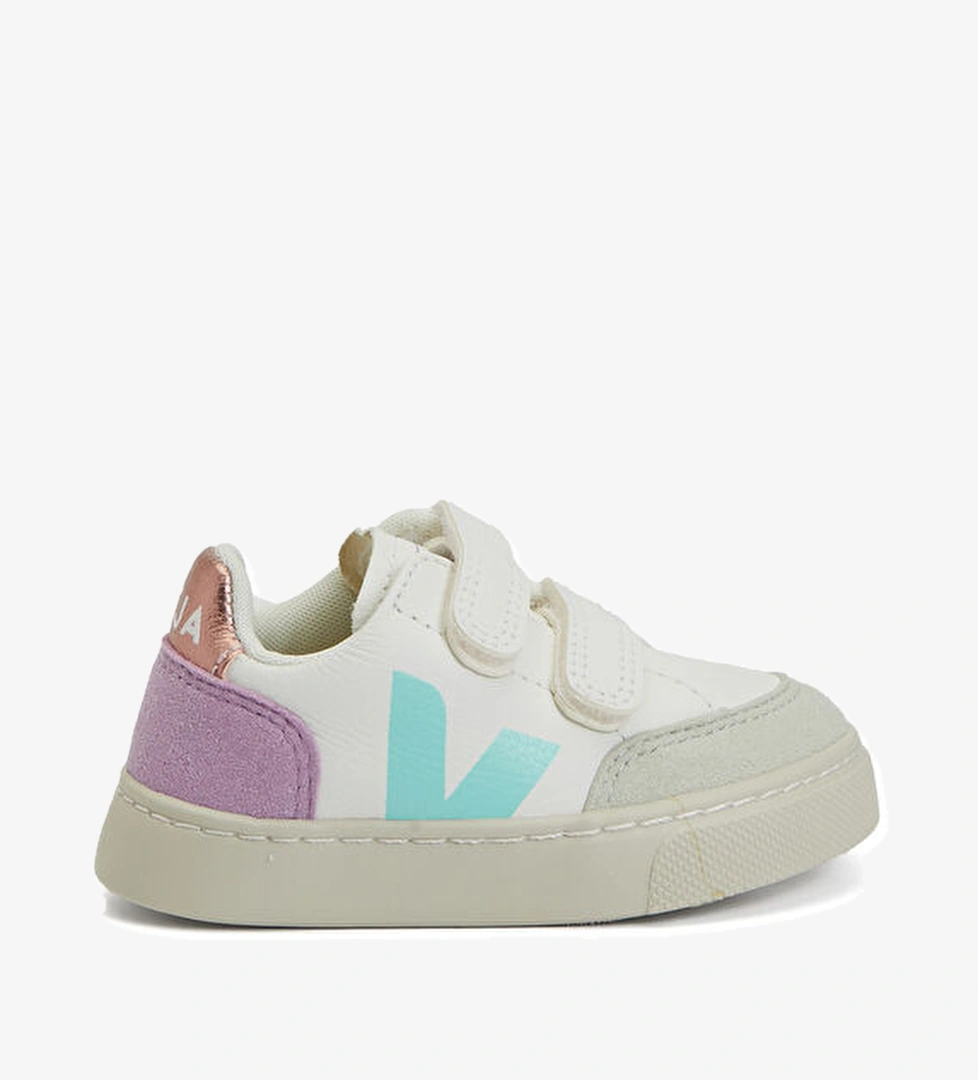 Veja Small V-12 Chromefree Renkli Unisex Deri Sneaker model görseli