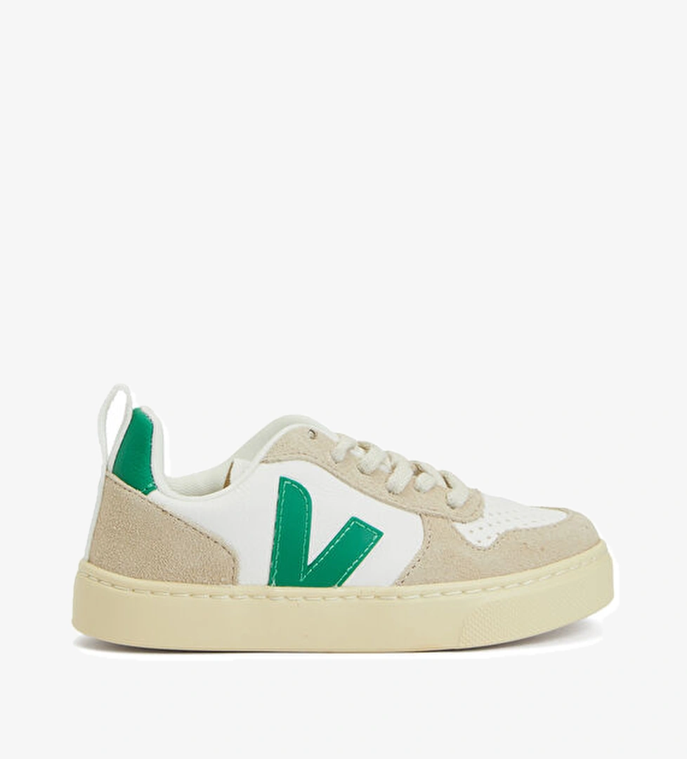 Veja Small V-10 Beyaz Unisex Çocuk Deri Sneaker model görseli