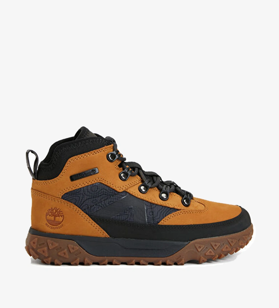 Timberland Green Stride Motion 6 Mid Kamel Unisex Çocuk Bot model görseli