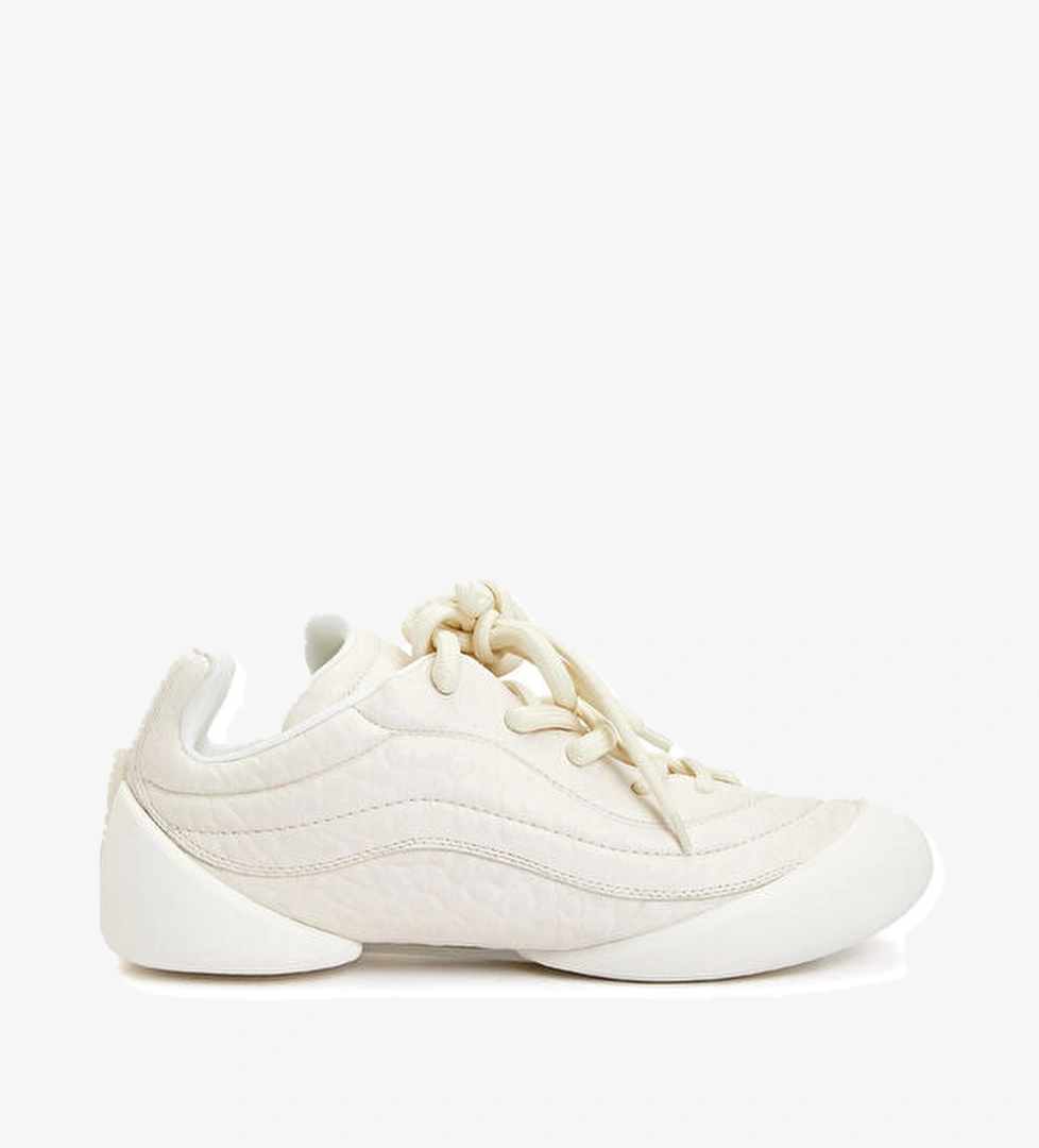 Mcqueen Flexion Kırık Beyaz Erkek Deri Sneaker model görseli