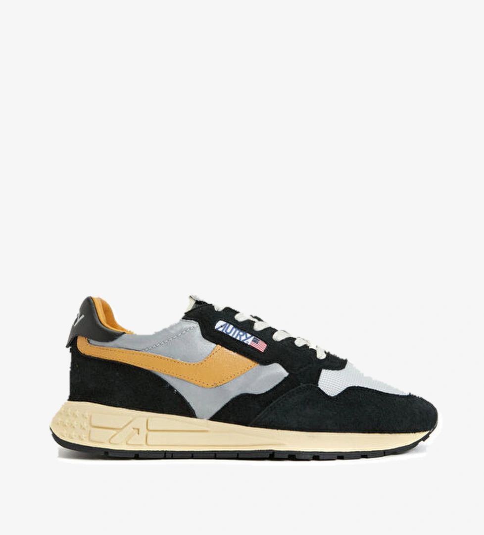 Siyah Erkek Deri Sneaker - Görsel 1