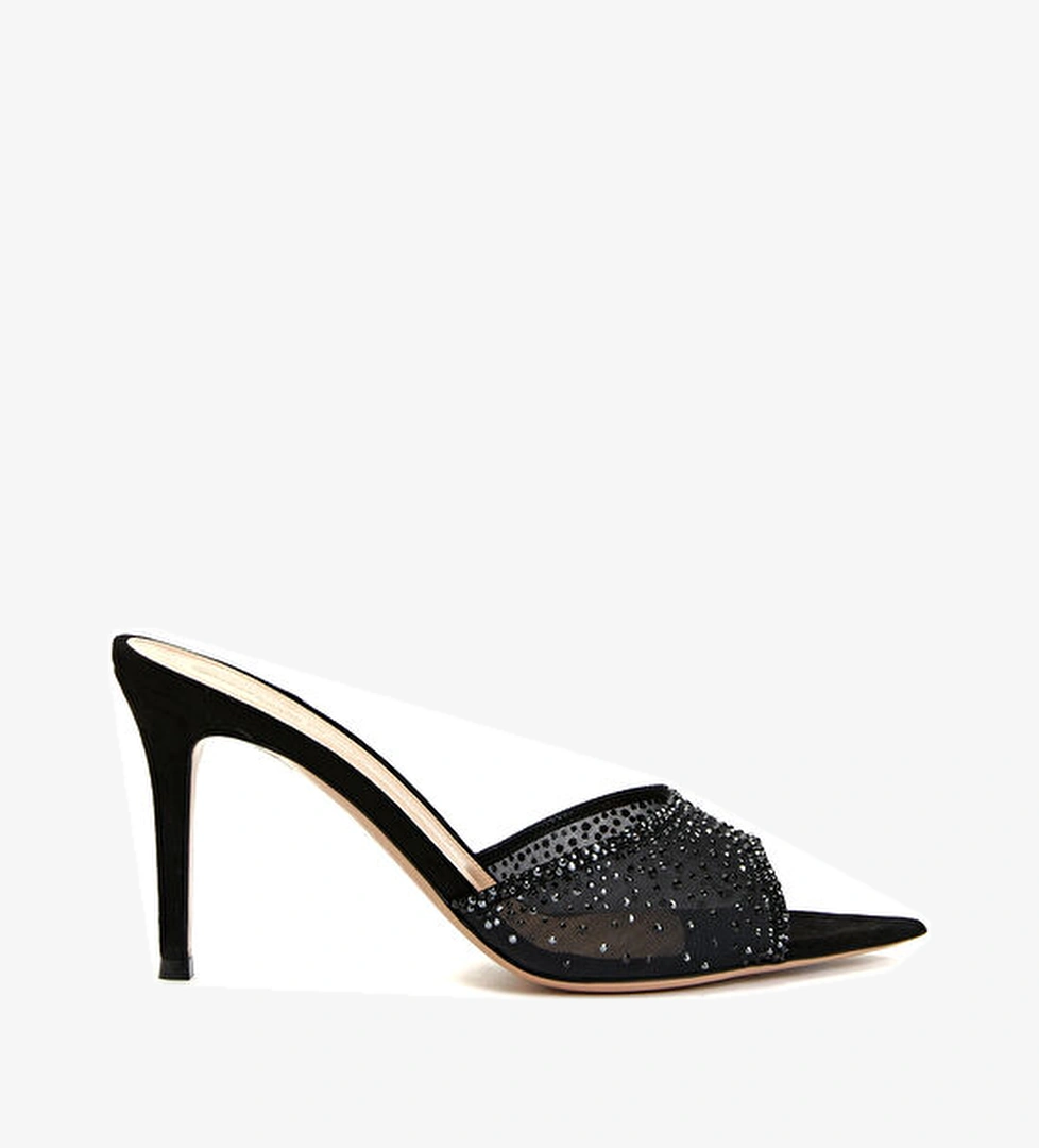 Gianvito Rossi Siyah Kadın Terlik model görseli