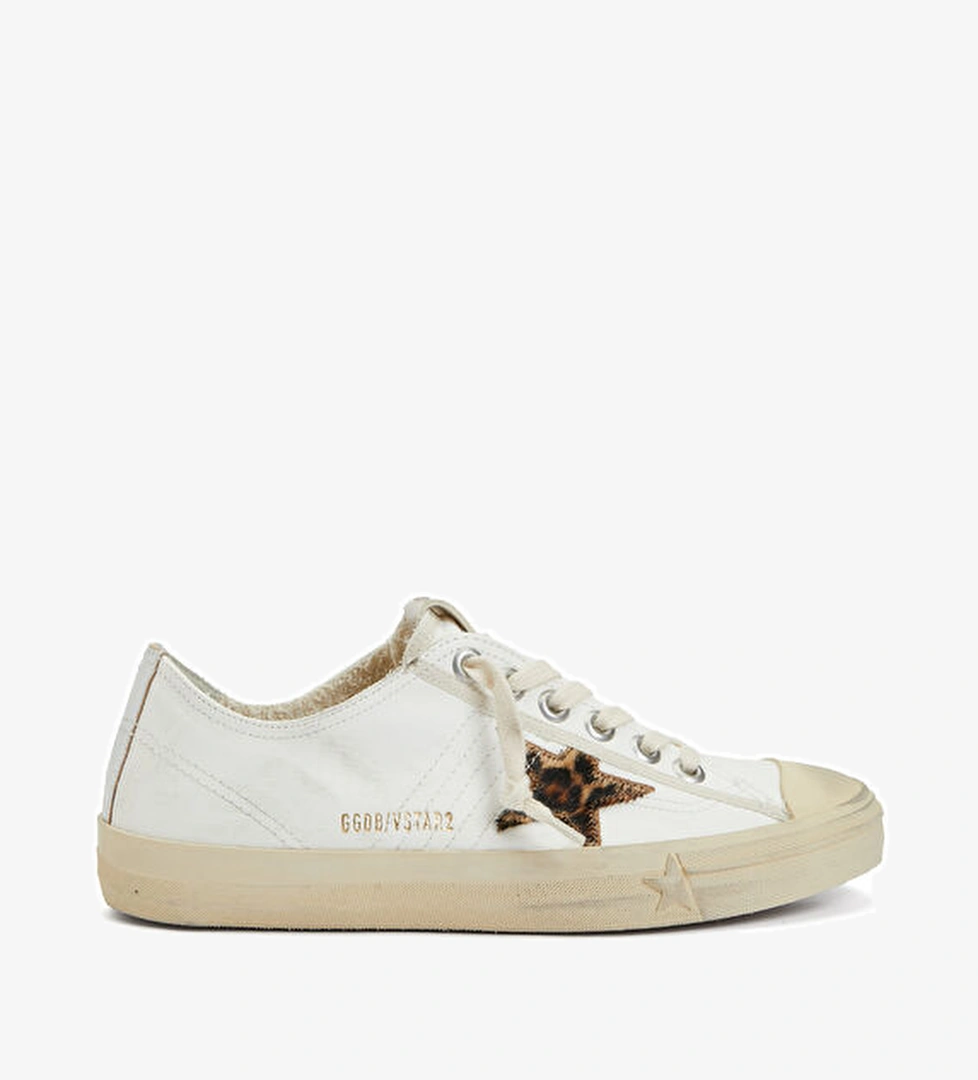 V-Star Limited Edition Beyaz Kadın Deri Sneaker - Görsel 1