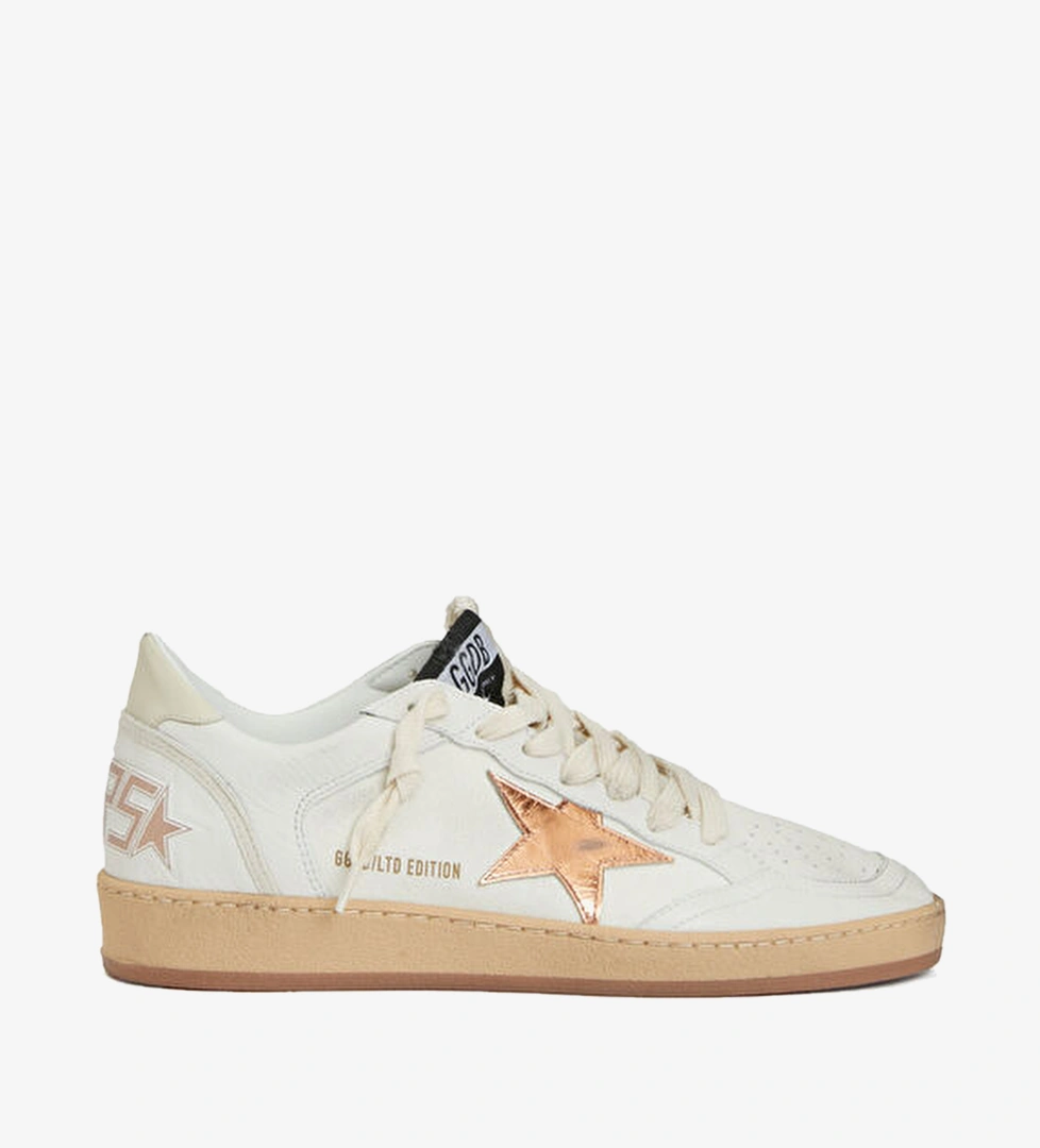 Golden Goose Beyaz Bronz Golden Goose Ball Star