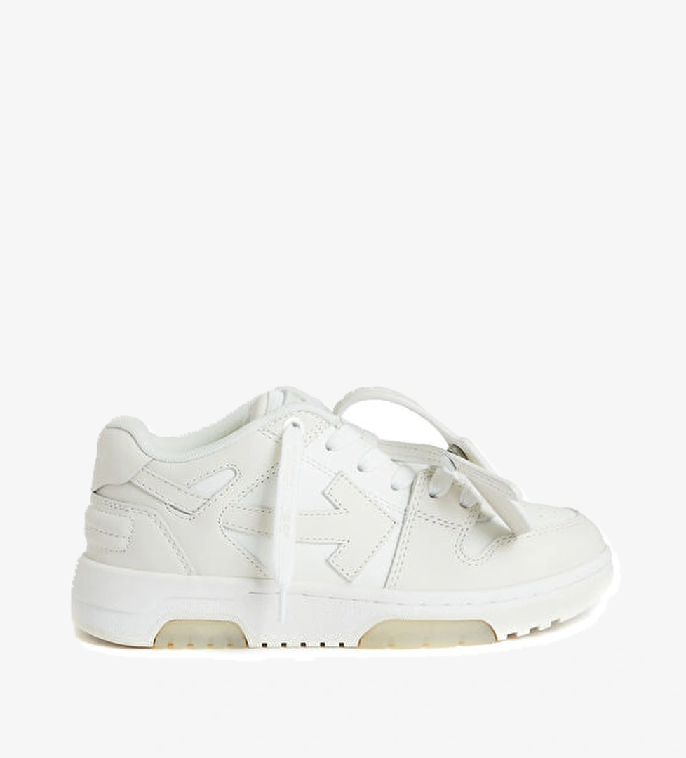 Off-white Out Of Office Beyaz Erkek Çocuk Deri Sneaker model görseli