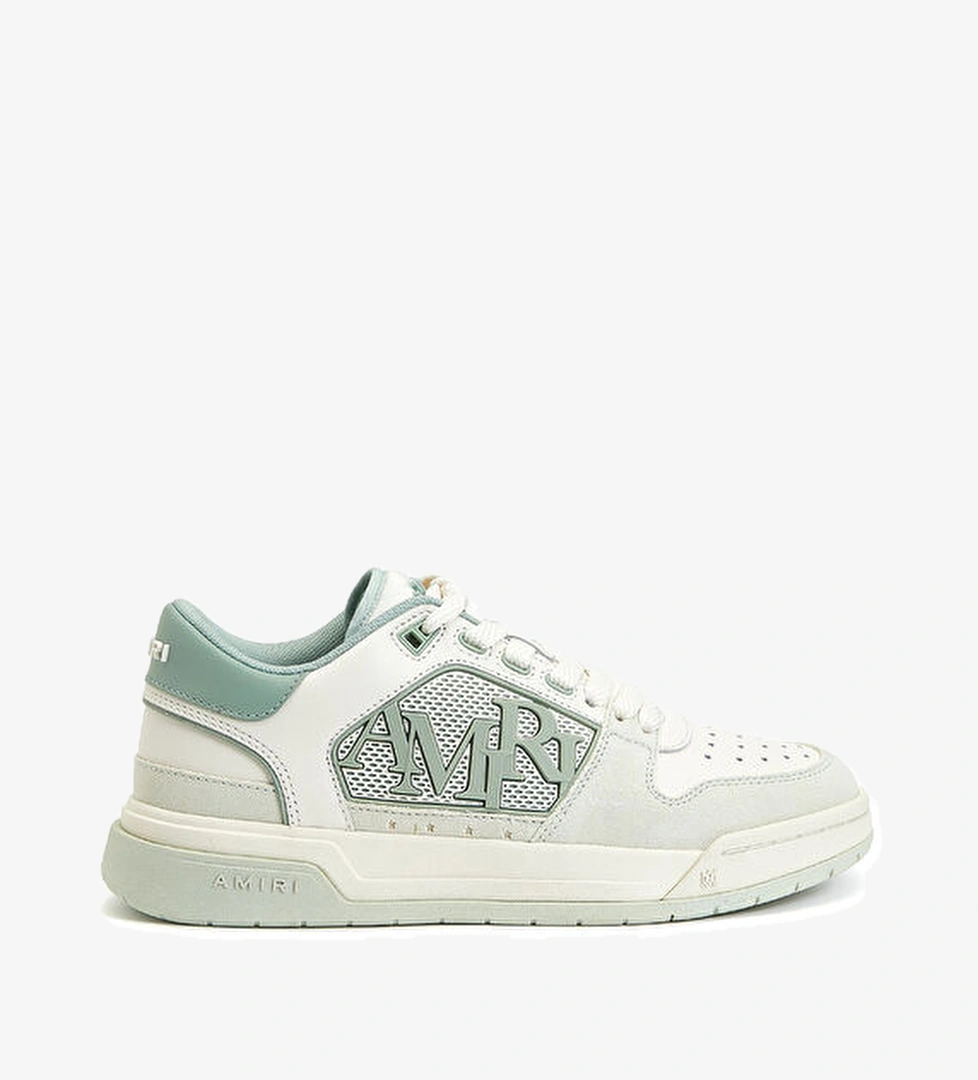 Amiri Classic Beyaz Yeşil Kadın Deri Sneaker model görseli
