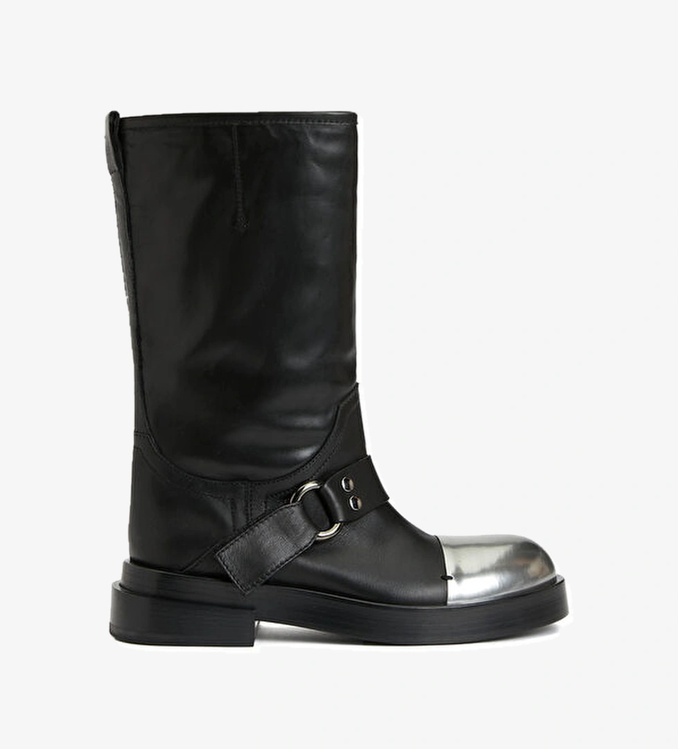 Premiata Dany Siyah Kadın Deri Çizme model görseli