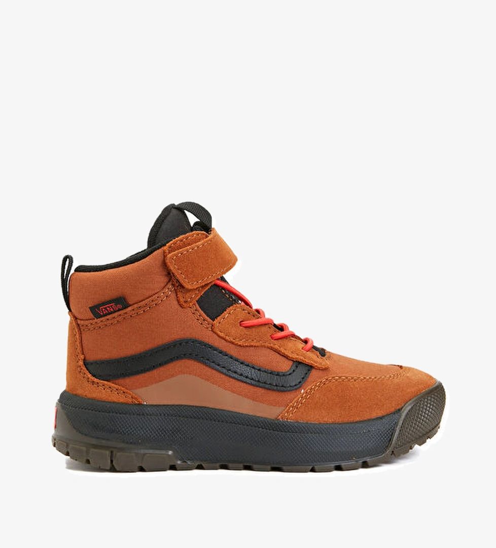 Siyah Unisex Çocuk Deri Sneaker - Görsel 1