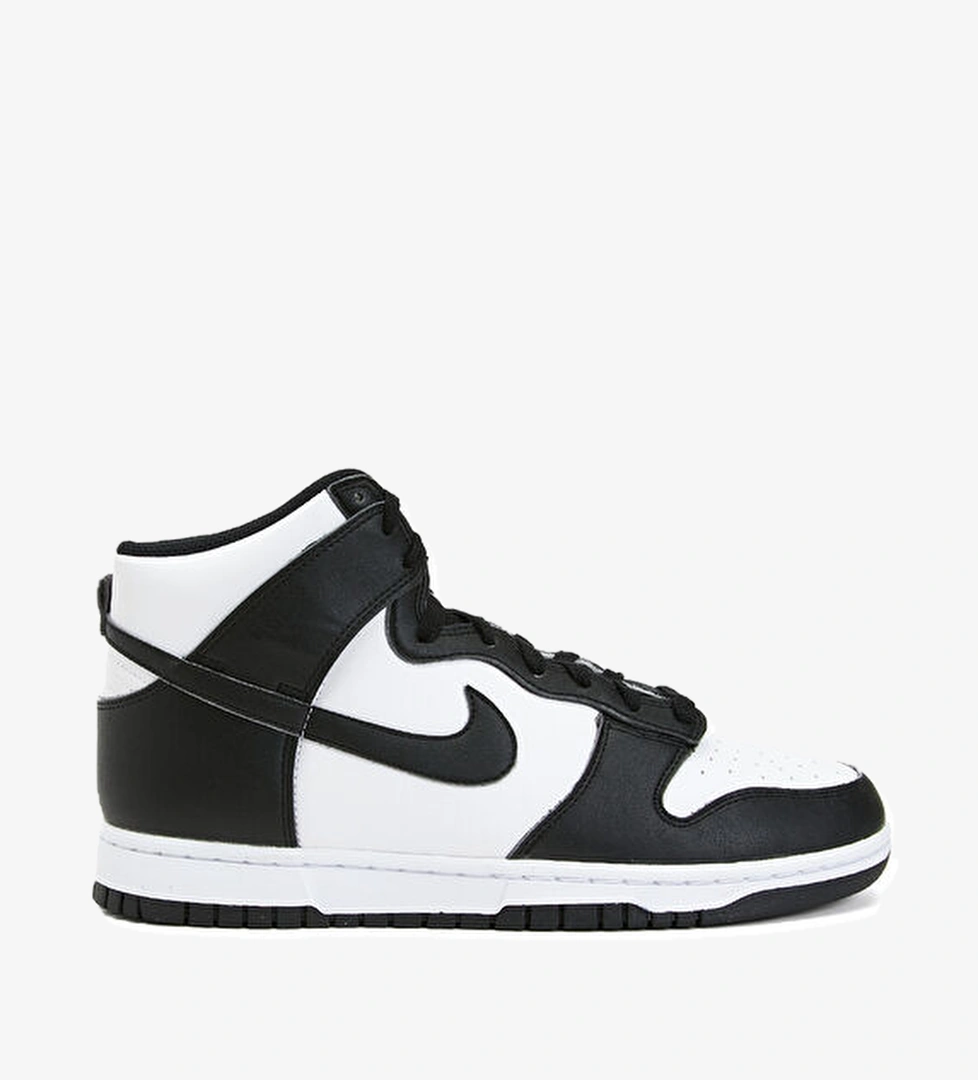 Nike Dunk High Next Nature Siyah Beyaz Erkek Sneaker model görseli