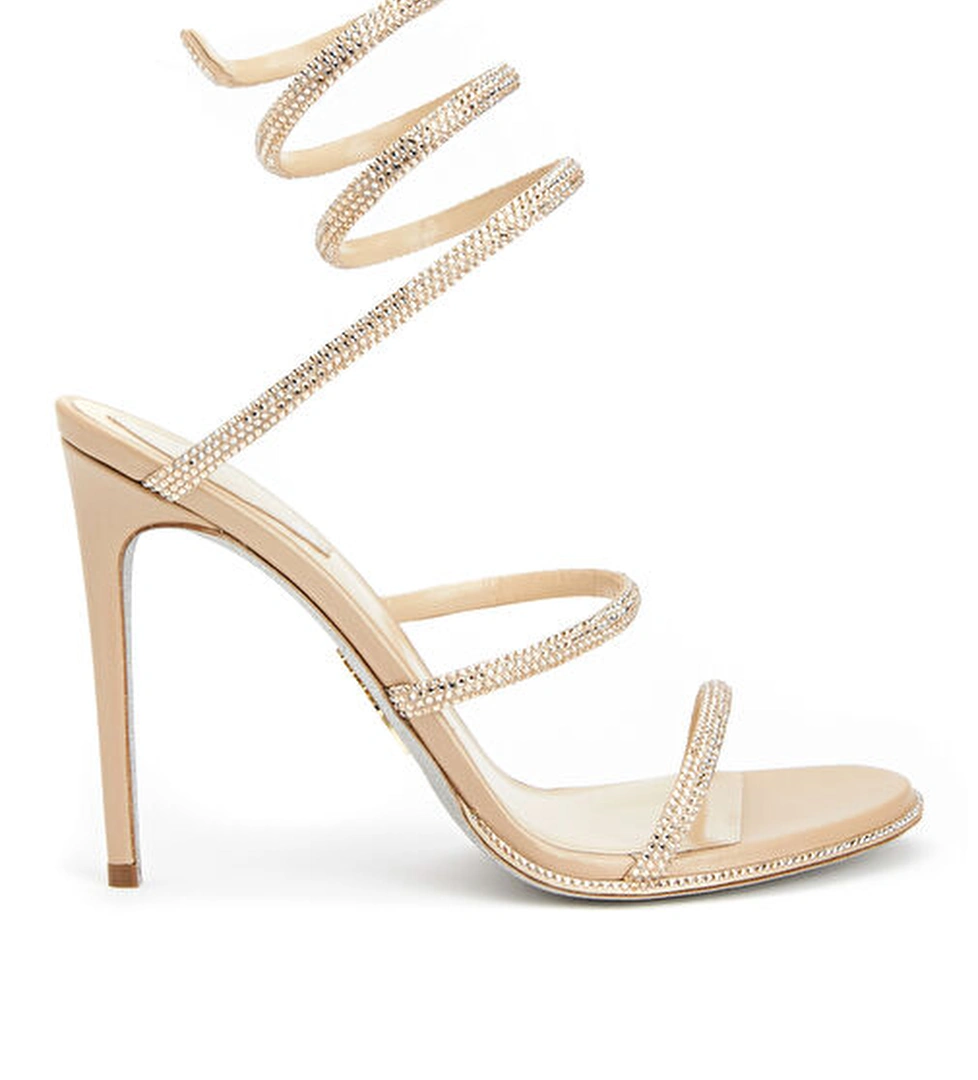 Rene Caovilla Cleo Bej Kadın Sandalet model görseli