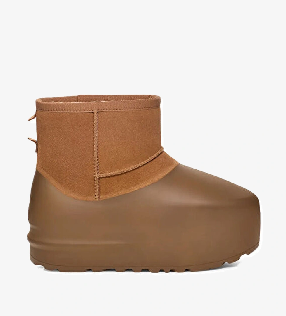 Ugg Classic Mini Pumped Molded Taba Kadın Süet Bot model görseli