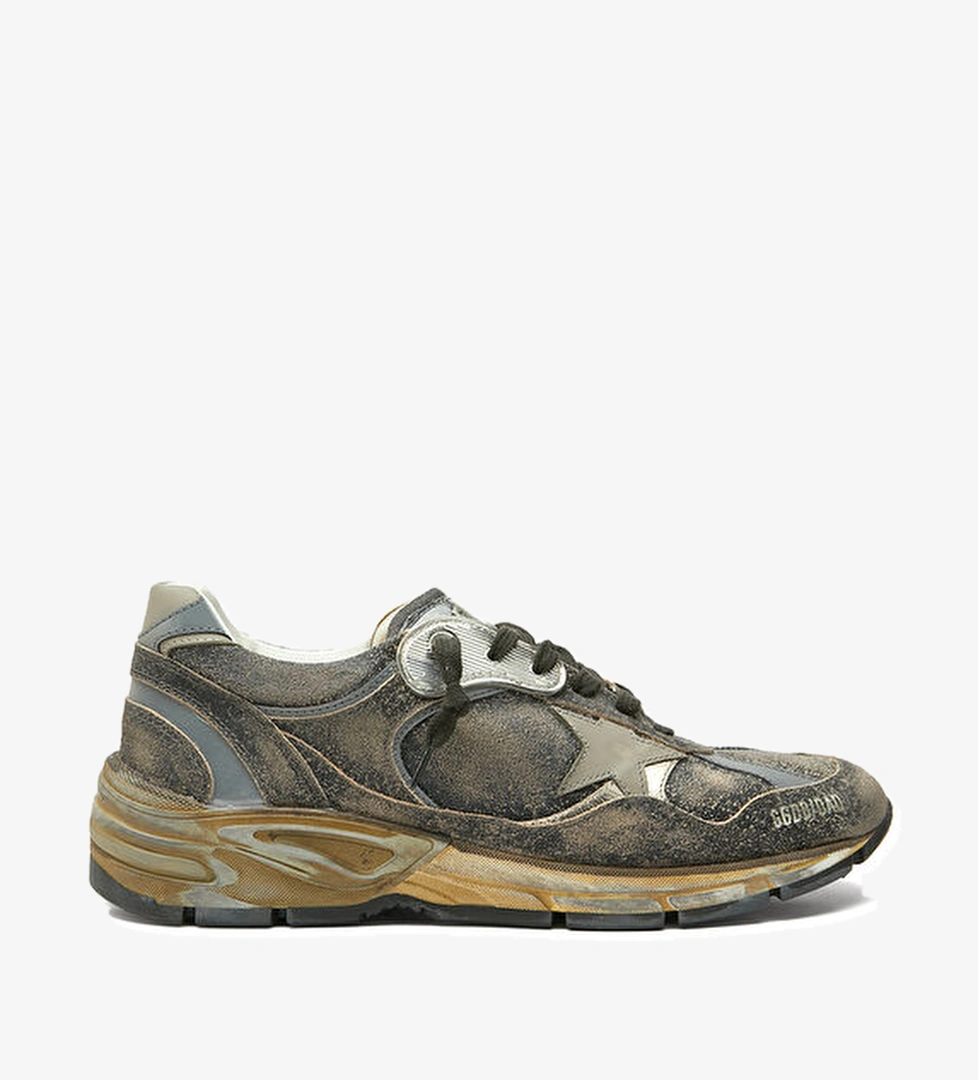 Golden Goose Dad Haki Erkek Deri Sneaker model görseli